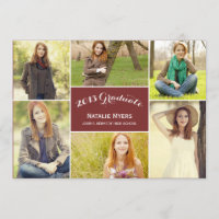 Invitación de invitación a graduación de colegios 