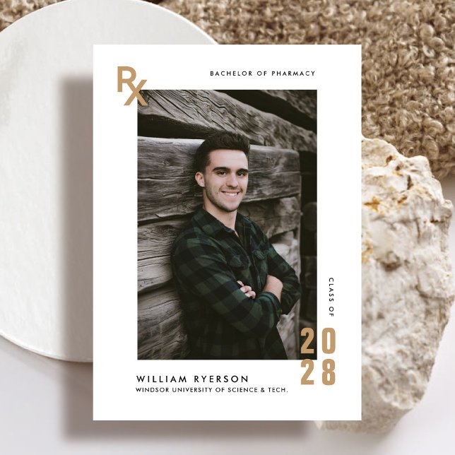 Invitación de invitación a graduación de farmacia (Subido por el creador)