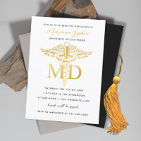 Invitación de invitación para fiesta de graduación