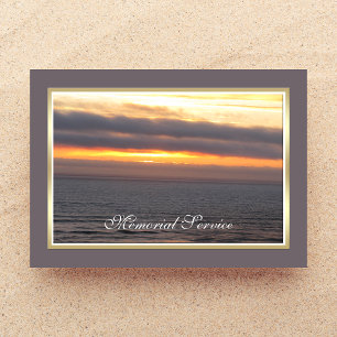 Invitación de invitaciones al servicio conmemorati