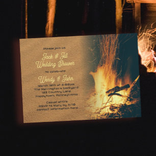 Invitación de Jack n Jill con la novia