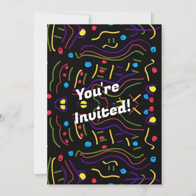Invitación de Jazzy (Anverso)