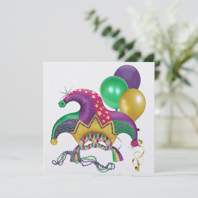 Invitación de Jester (Anverso de pie)
