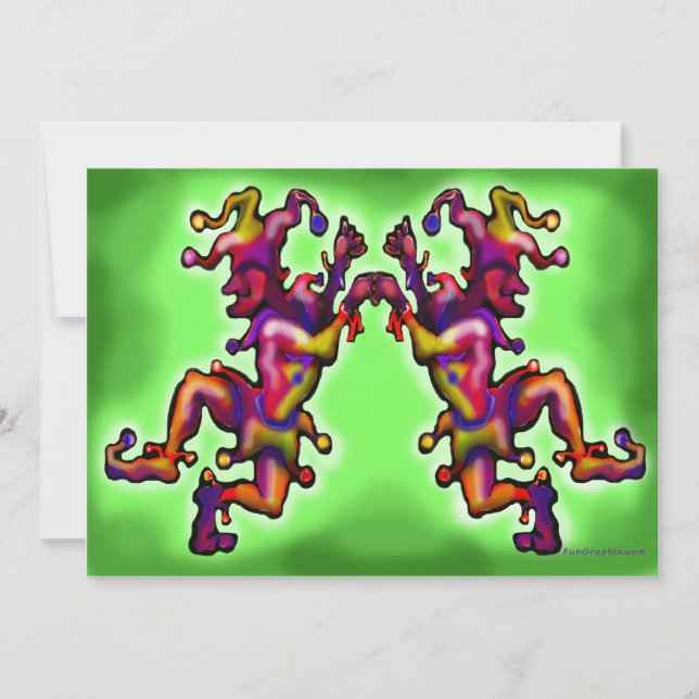 Invitación de Jesters (Anverso)