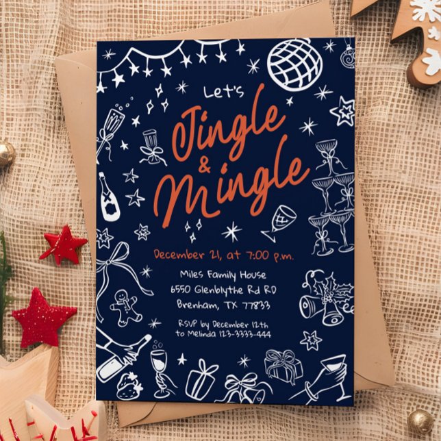 Invitación de Jingle y Mingle Party, Navidades (Subido por el creador)