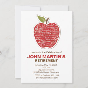 Invitación de jubilación de Apple