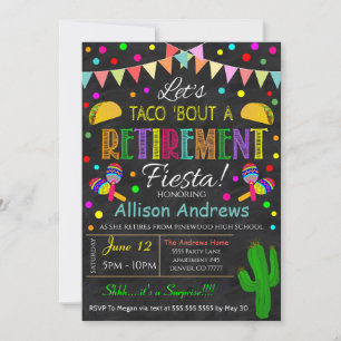 Invitación de jubilación Fiesta