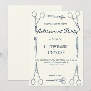 Invitación de jubilación para médico cirujano de e
