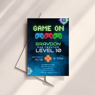 Invitación de juego en video