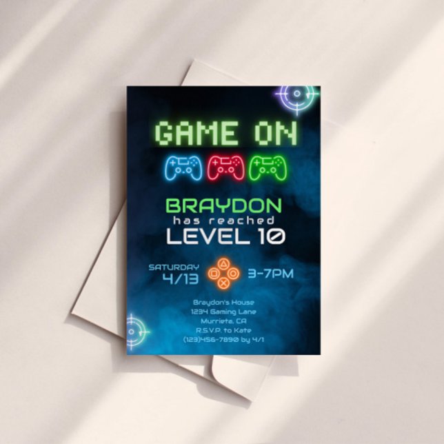 Invitación de juego en video (Subido por el creador)