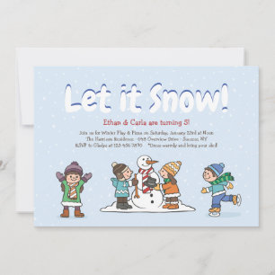 Invitación de Juegos de Invierno