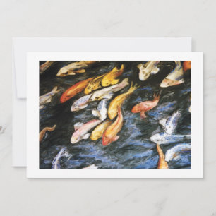 Invitación de Koi Fish