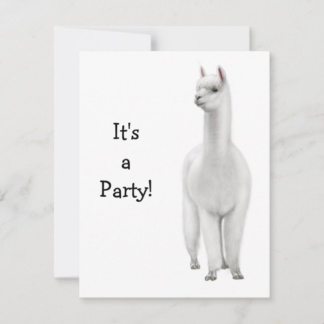 Invitación de la Alpaca (Anverso)