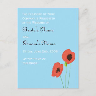 Invitación de la amapola