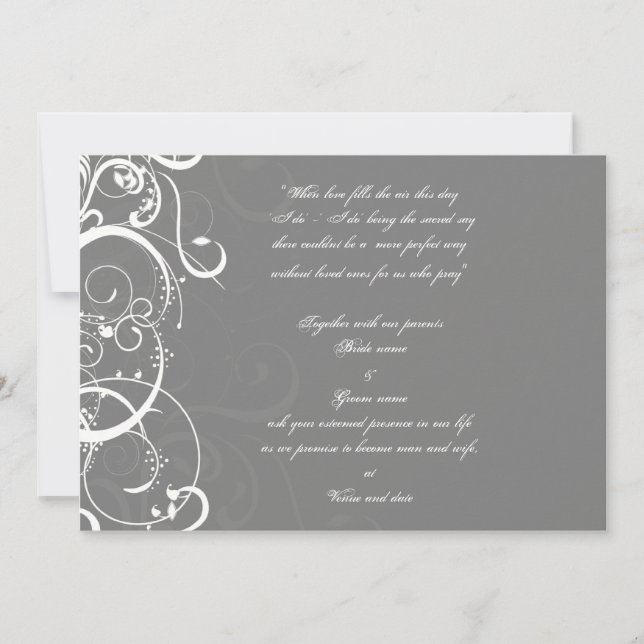 Invitación de la boda (Anverso)