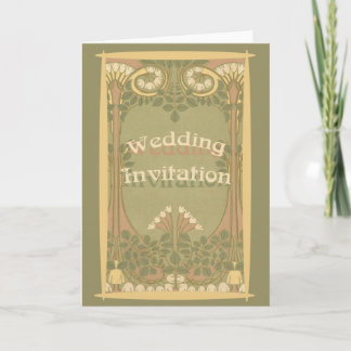 Invitación de la boda