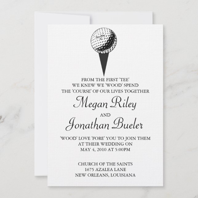 Invitación de la boda (Anverso)
