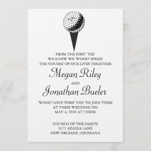 Invitación de la boda