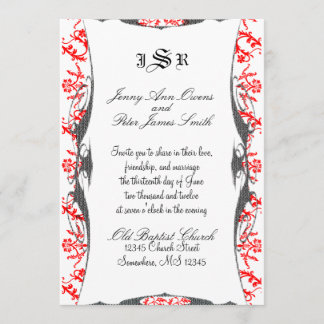 Invitación de la boda