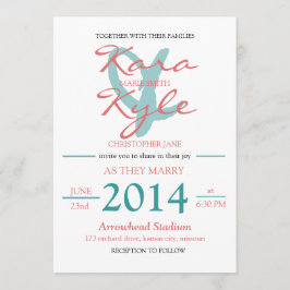 Invitación de la boda