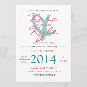 Invitación de la boda