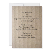 Invitación de la boda de la ilusión de la