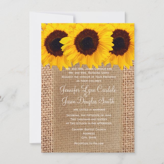 Invitación de la boda de la impresión de la (Anverso)