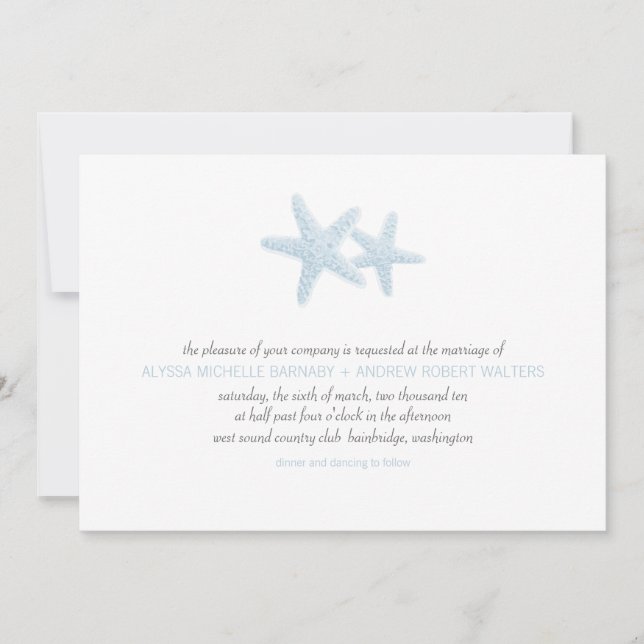 Invitación de la boda de los pares de las (Anverso)