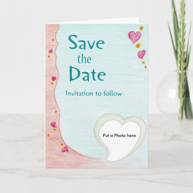 Invitación de la boda del amor (Anverso)
