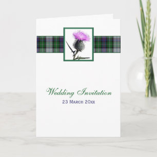 Invitación de la boda del estilo de la tarjeta del