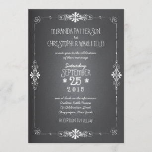 Invitación de la boda del tarro de albañil de la