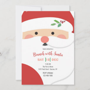 Invitación de la Cara de Santa