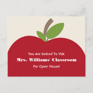 Invitación de la casa abierta de la escuela -