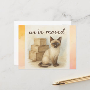 Invitación de la Casa de Movimiento de Gatos Siame