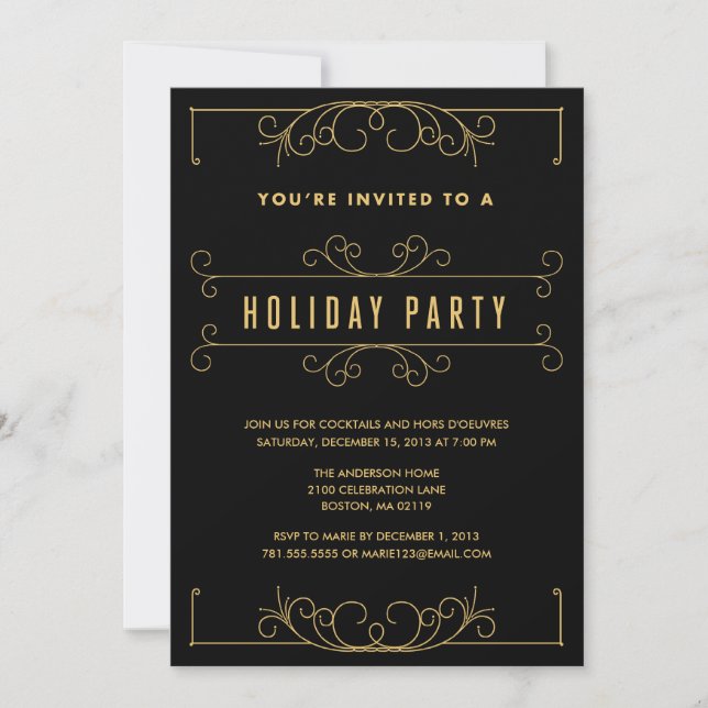 INVITACIÓN DE LA CELEBRACIÓN DE DÍAS FESTIVOS DE (Anverso)