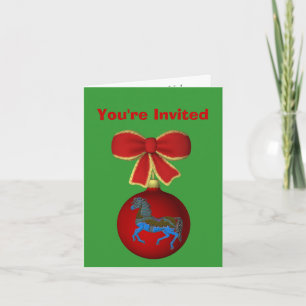 Invitación de la celebración de días festivos del