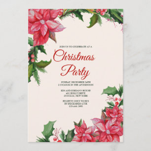 Invitación de la celebración de días festivos del