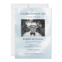 Invitación de la ceremonia conmemorativa