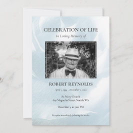 Invitación de la ceremonia conmemorativa