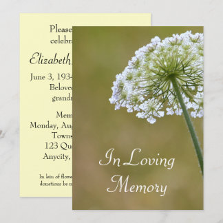 Invitación de la ceremonia conmemorativa del