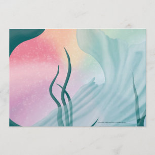 Invitación de la cola de la sirena