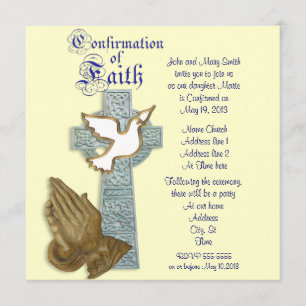 Invitación de la confirmación