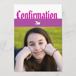 Invitación de la confirmación