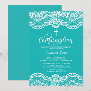 Invitación de la confirmación del cordón del