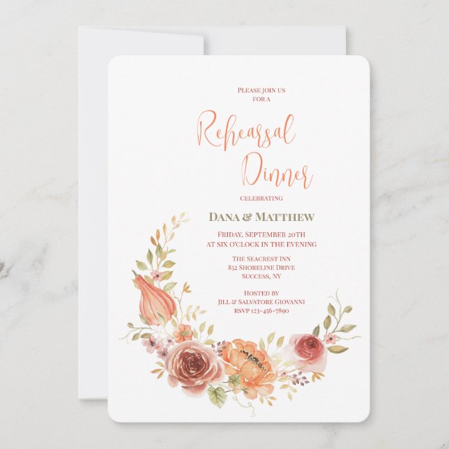 Invitación de la creciente del otoño (Anverso)