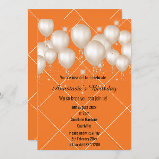 INVITACIÓN DE LA CUADRÍCULA DEL CUMPLEAÑOS DE LA D