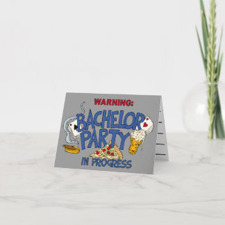 Invitación de la despedida de soltero