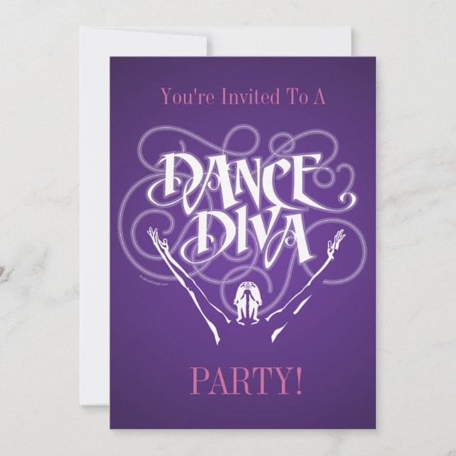 Invitación de la diva de la danza (Anverso)