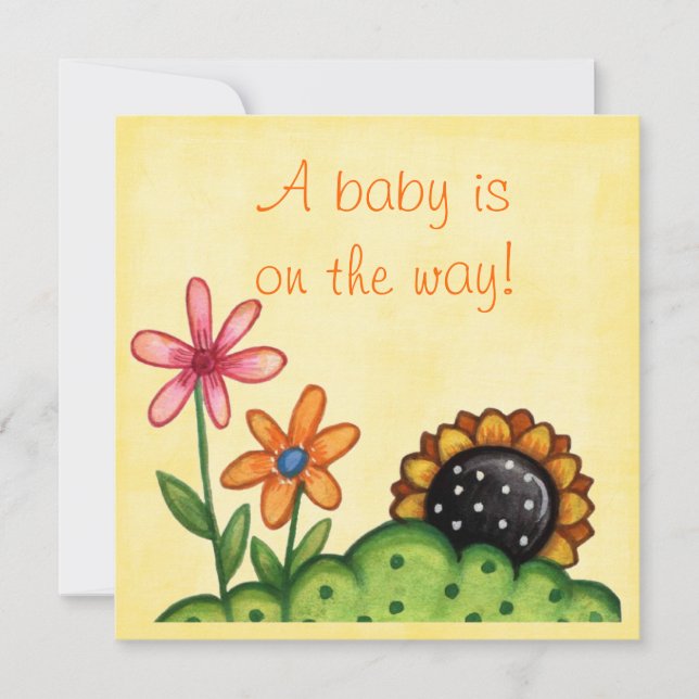 invitación de la ducha (Anverso)