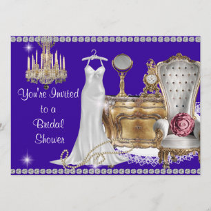 INVITACIÓN DE LA DUCHA BRIDAL DE LA VENTAJA
